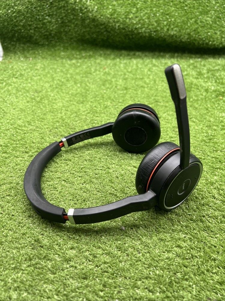 Jabra HSC040W Evolve 75 Wireless Bluetooth Headset NO Dongle READ.   25