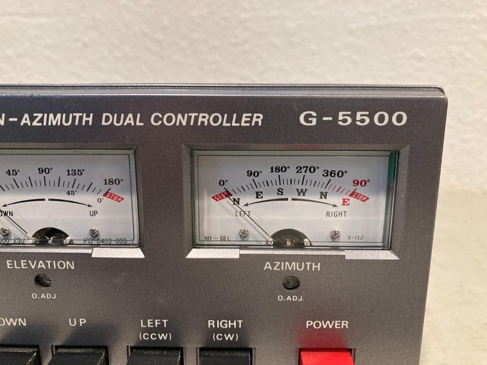 Yaesu controller G-5500 Elevation - Azimuth Dual Controller