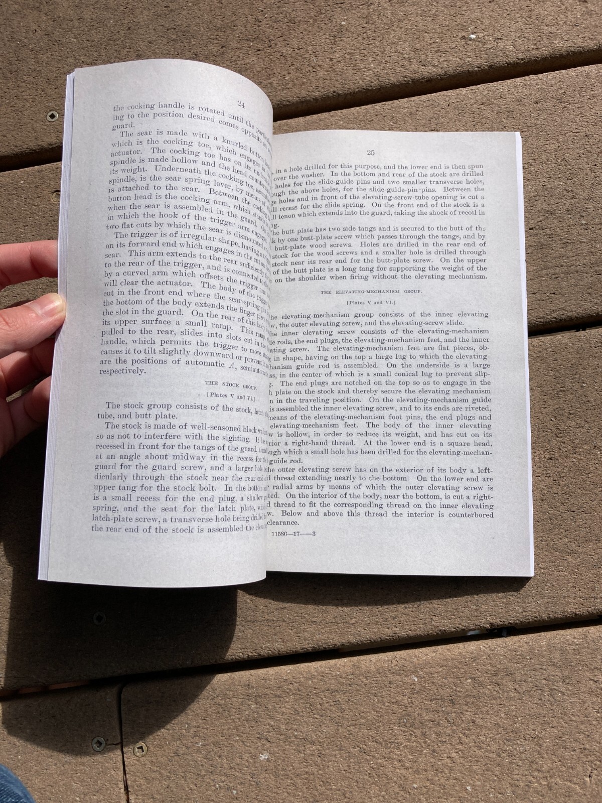 Hotchkiss M1909 Benét-Mercié Machine Gun Rifle Model of 1909 Pack Outfits & Accs