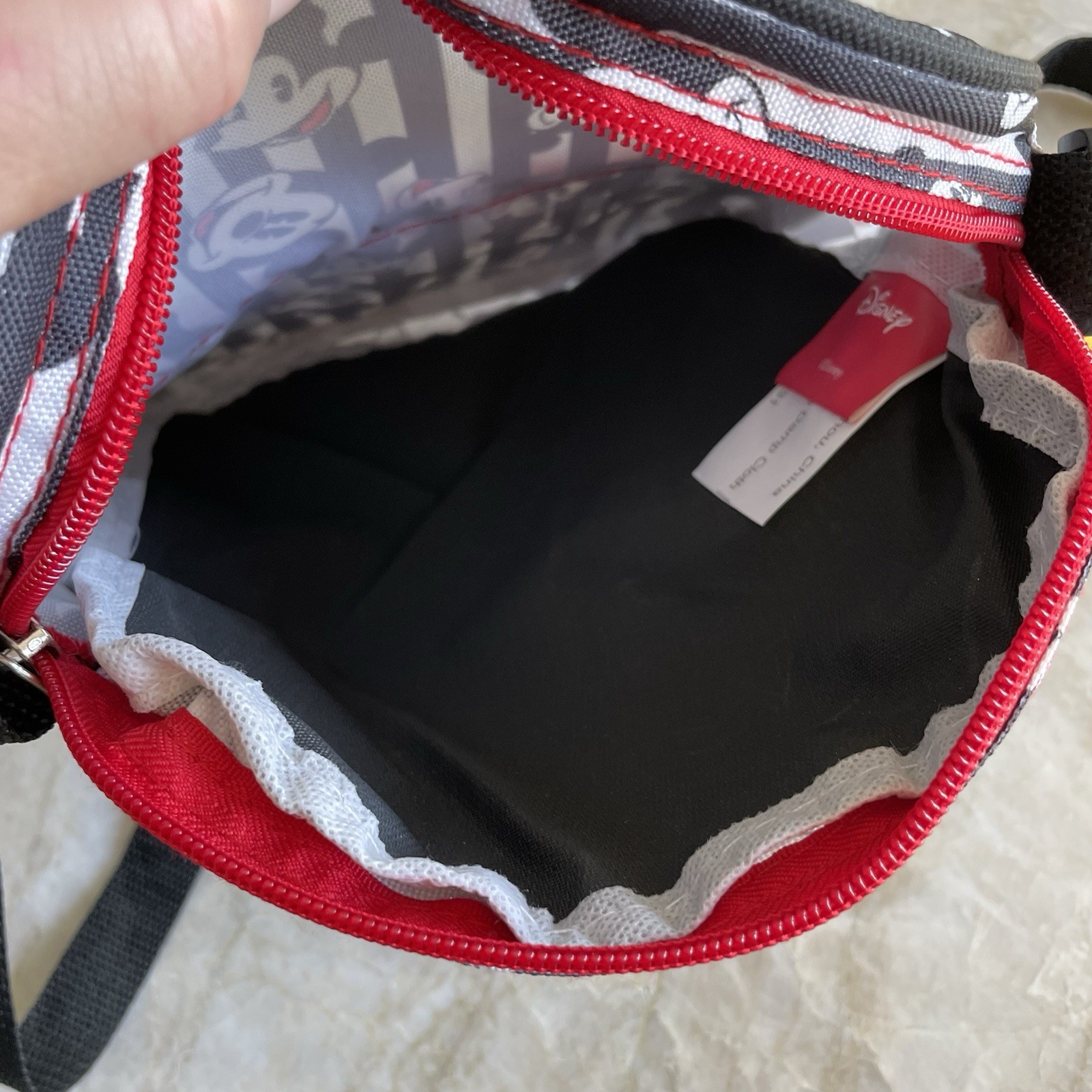 NWT Disney Mickey Mouse Crossbody Bag Adjustable Strap