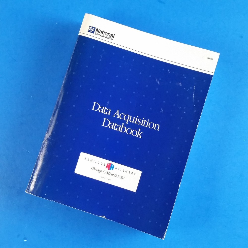 National Semiconductor Data Acquisition Databook Handbook Design Guide App Notes