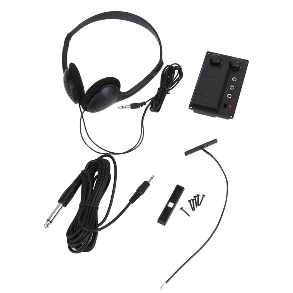 Electric Violin Pickup EQ Equalizer Adjustable Tone Volume Control