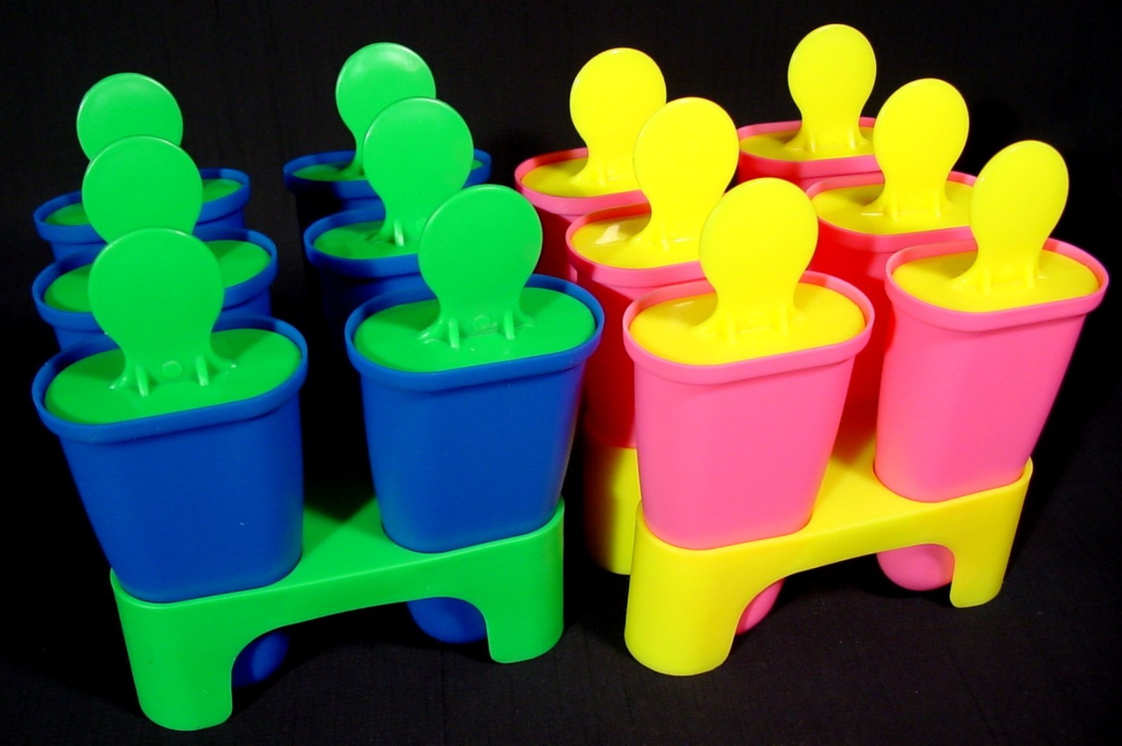 IKEA New Ice Pop Popsicle Mold Maker DIY Juice Bar Blue or Pink