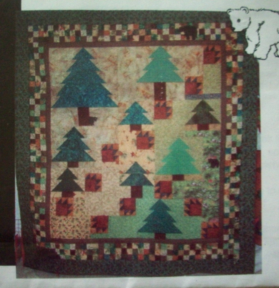 Walking in the woods quilt pattern  *A14