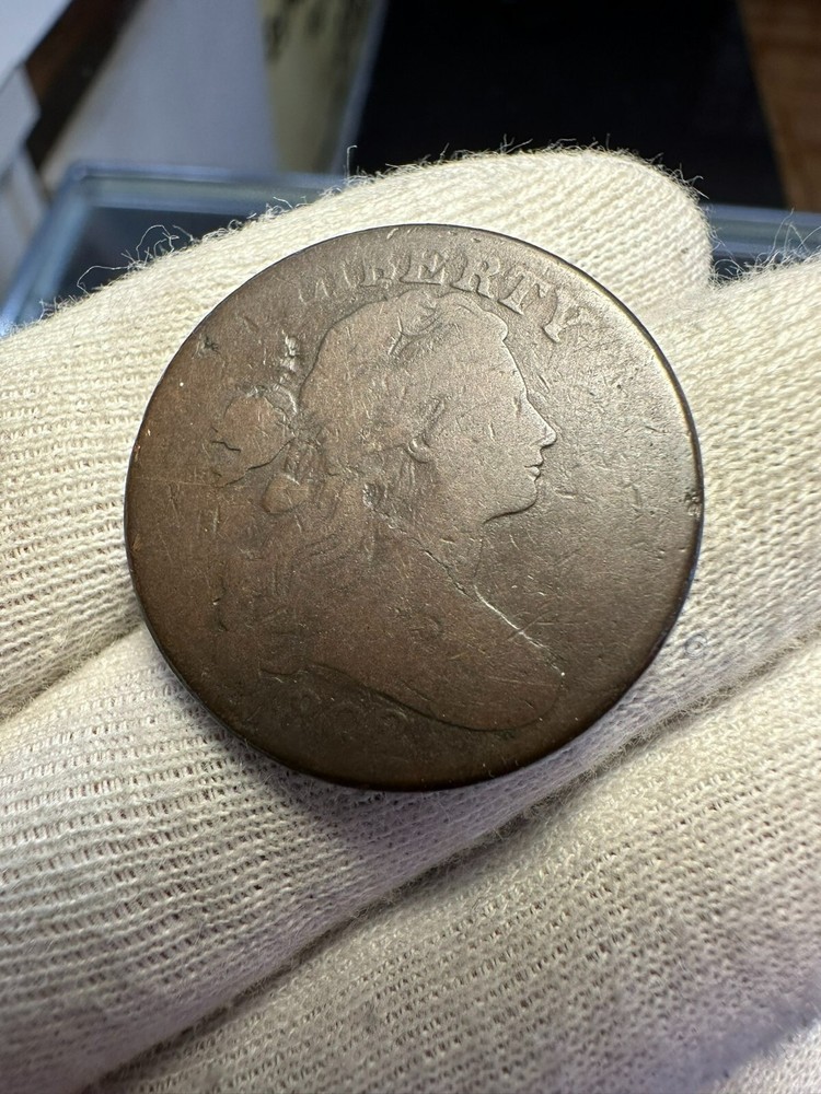 1802 Draped Bust Large Cent VG
