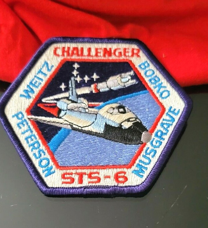 NASA STS-6 Challenger Space Shuttle Program new Patch