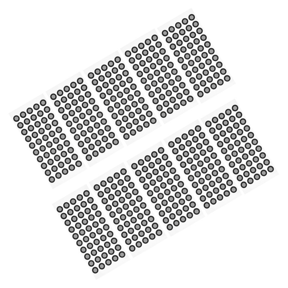 10 Sheets 3D Scanning Identification Motion Capture Dots Markers for Scanner