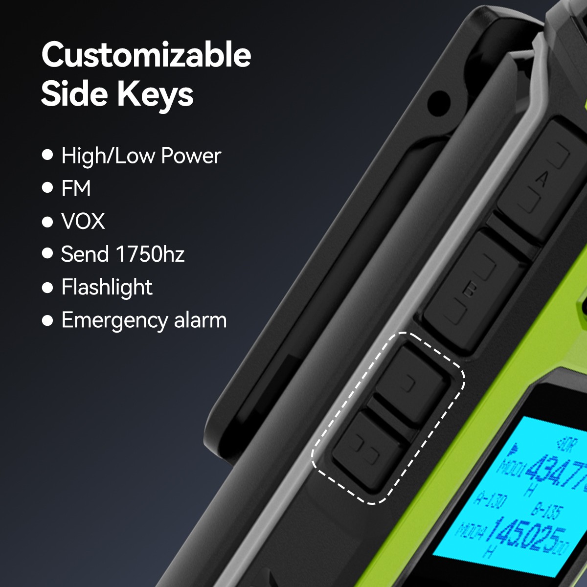 Retevis A3 Ham Radios Full Band Radios Long Range Walkie Talkie FM Transceiver