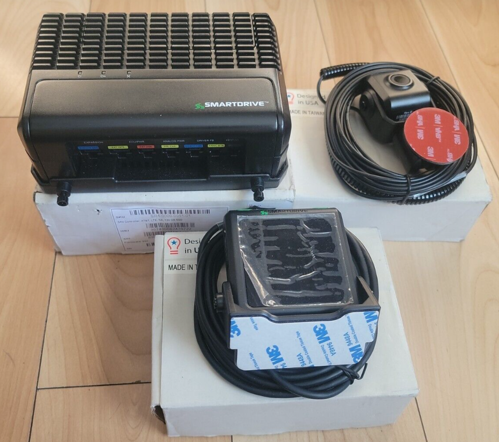 Omnitracs SmartDrive SmartRecorder4 Kit SR4 Controller Camera and Driver Device