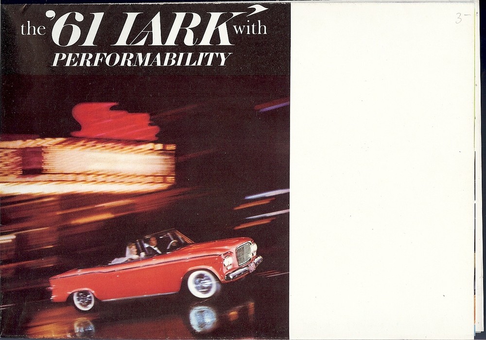 Auto Brochure - Studebaker - Lark - 1961 - Performability (AB562)