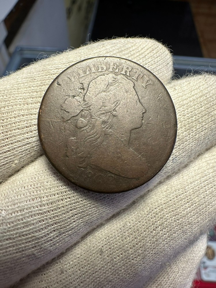 1802 Draped Bust Large Cent VG