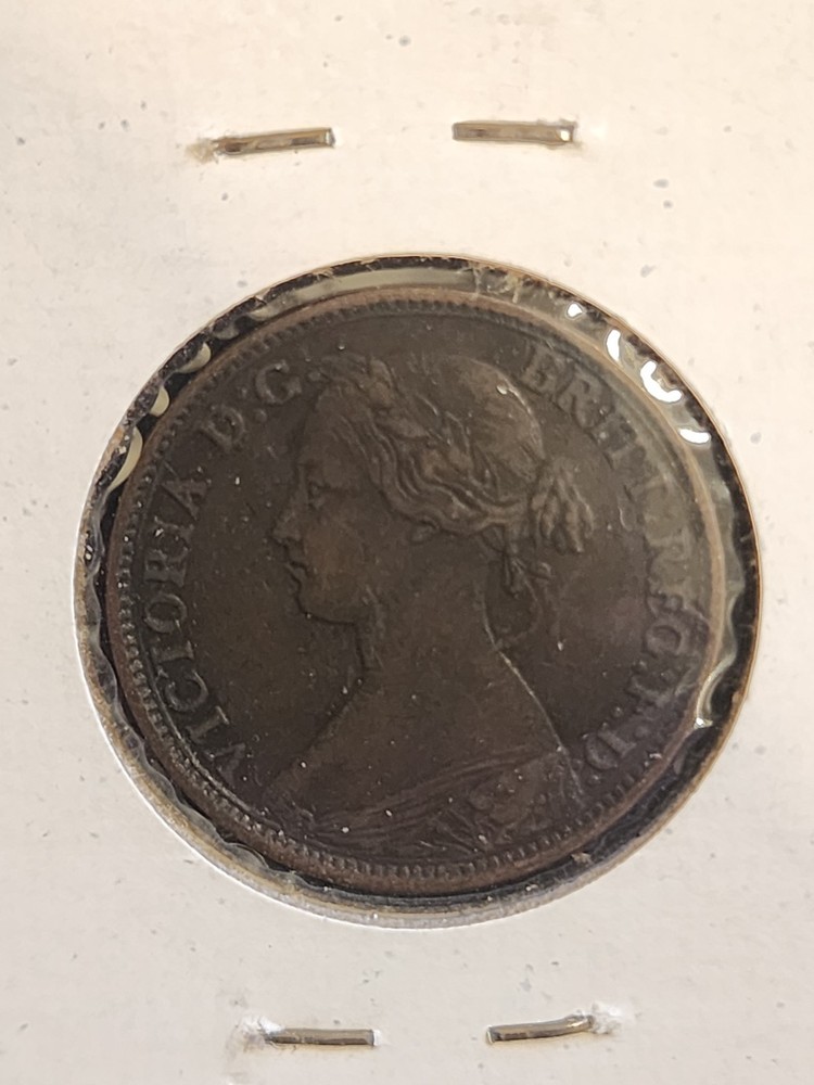 1864 Nova Scotia Half Cent Coin