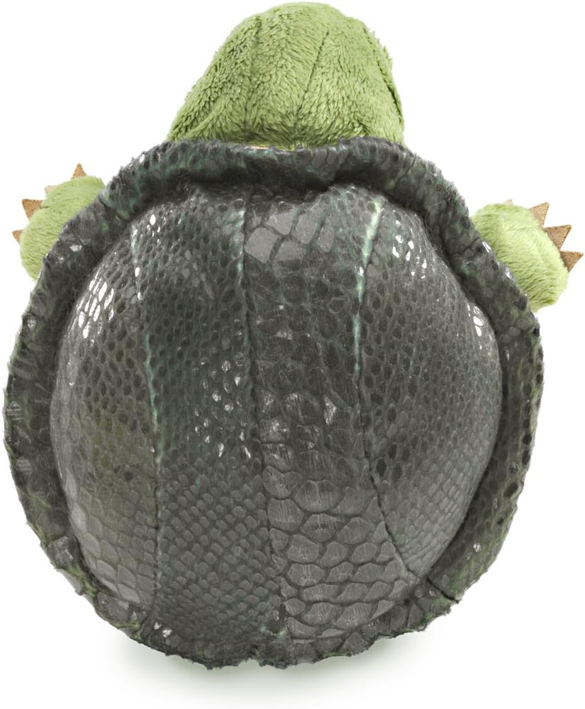 Little Turtle Hand Puppet, Green