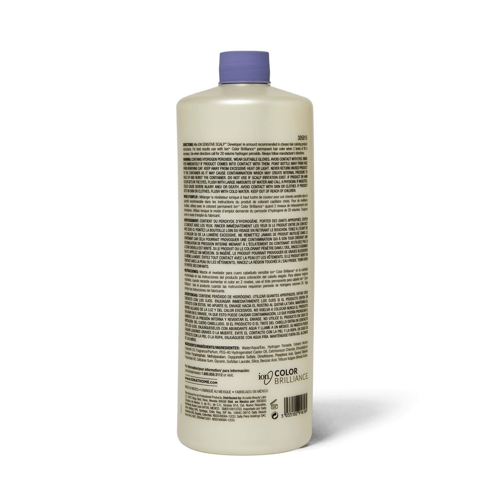 Sensitive Scalp 20 Volume Creme Developer 32 Oz