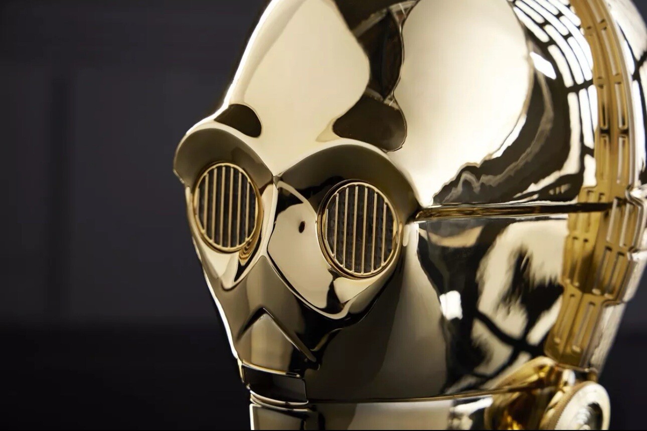 Disney Parks D23 Expo Star Wars Galactic Archive C-3PO Helmet Brand New Sealed!