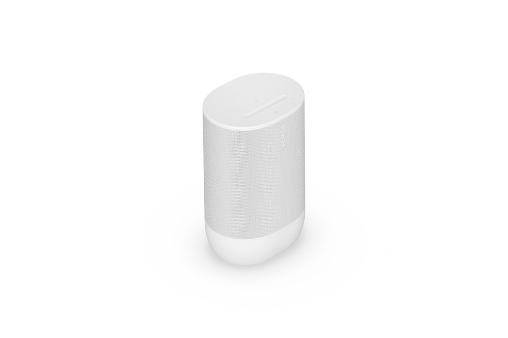 Sonos Move 2 White Certified Refurbished - Portable Smart Speaker