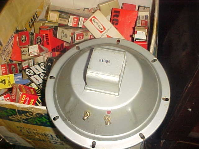 VINTAGE SPEAKER 8 INCH MIDRANGE ALNICO