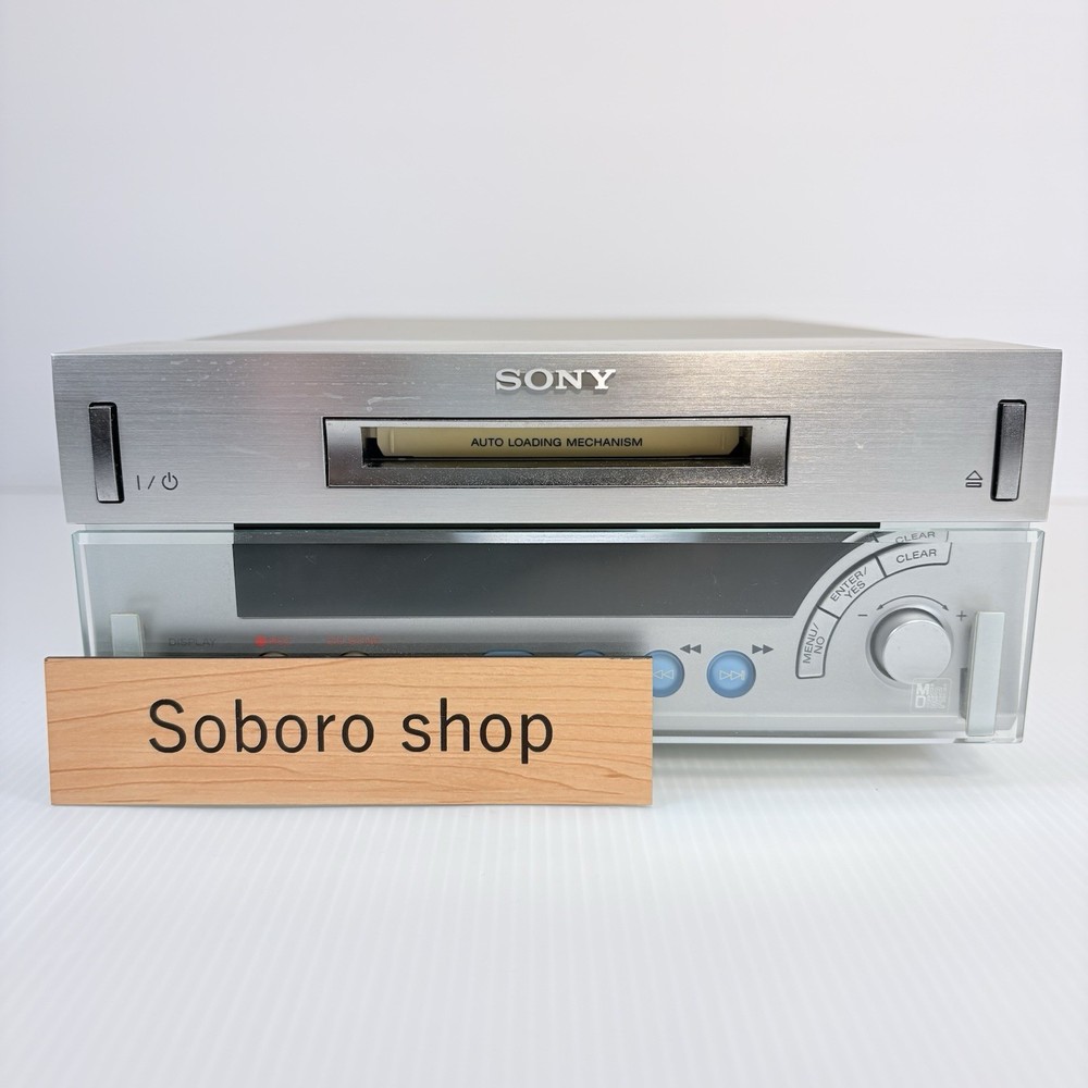 Sony MDS SD1 MiniDisc Deck Compact MiniDisc Recorder Player Tested Good Conditio