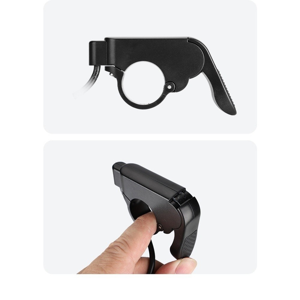 Thumb Throttle for Electric Bikes with Precise Speed Management and Easy Setup