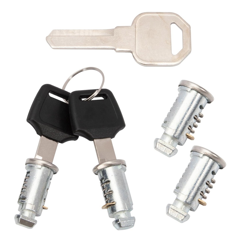 4 Pack Lock Cores for Thule, Replacement for Thule Rack Core, Key Cylinder for
