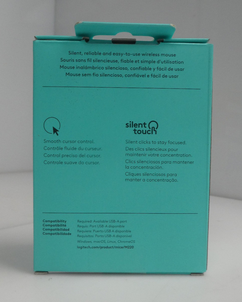 8 PACK Logitech Silent Wireless Mouse Purple 910-007483