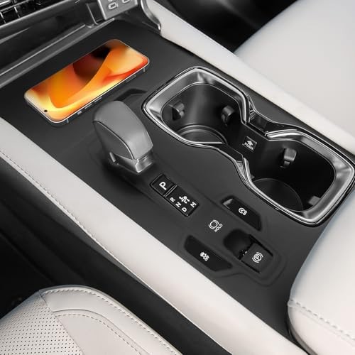 Central Control Gear Shift Panel Trim Cover Compatible with 2023-2026 RX (2PCS)