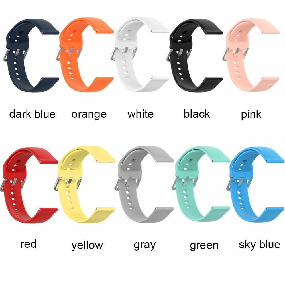 For ID205L Smartwatch Bands Durable Adjustable Silicone Replacement Watch Straps