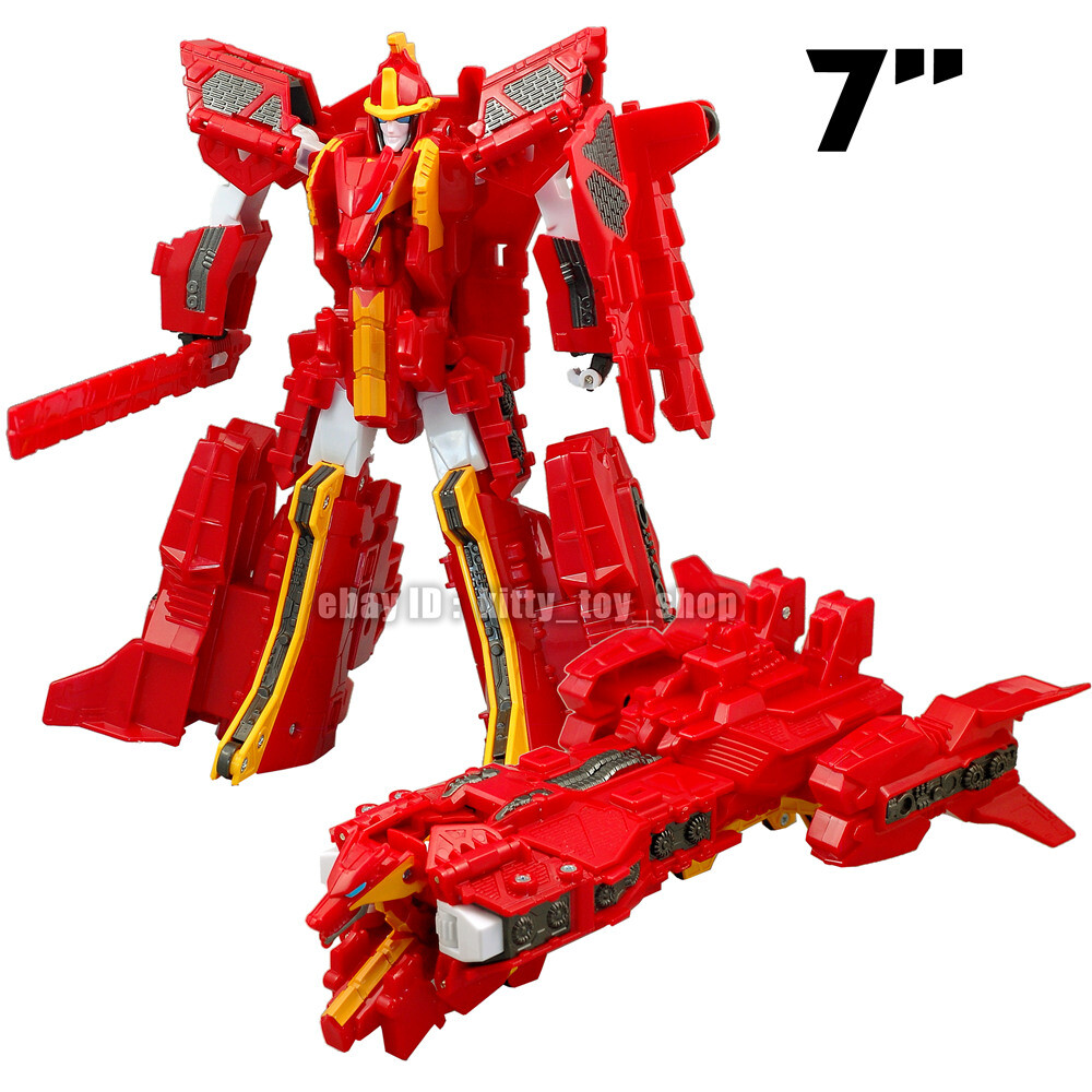 TOBOT V Galaxy Detectives Mini Transform Figure Commander Tank Beast Trail Robot