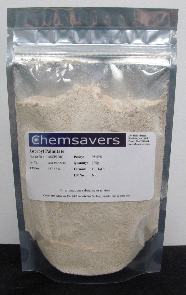 Ascorbyl Palmitate, 95.49%, 100g