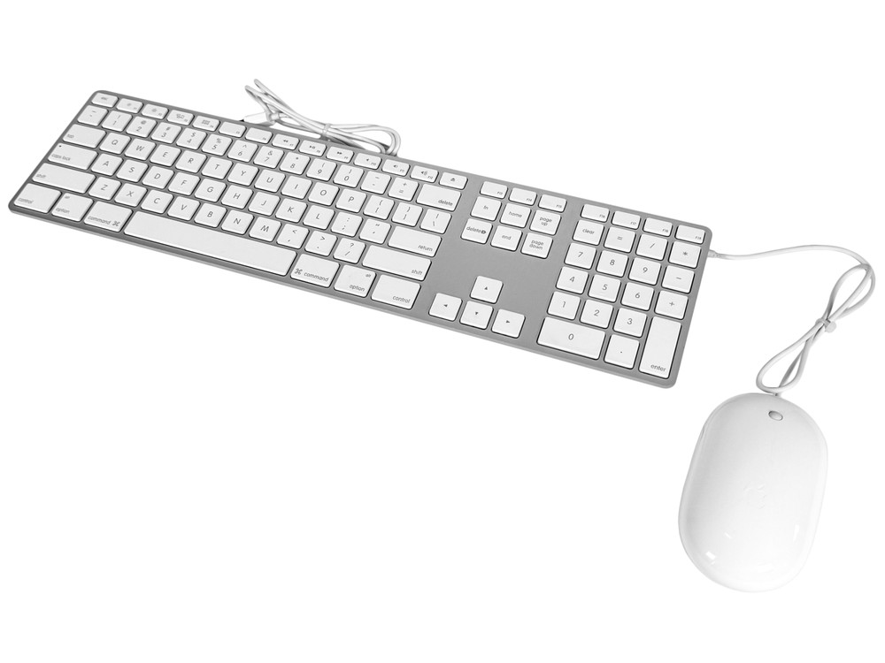 Apple A1243 Keyboard & A1152 Mouse – Original Set, Mac Compatible & Plug & Play!