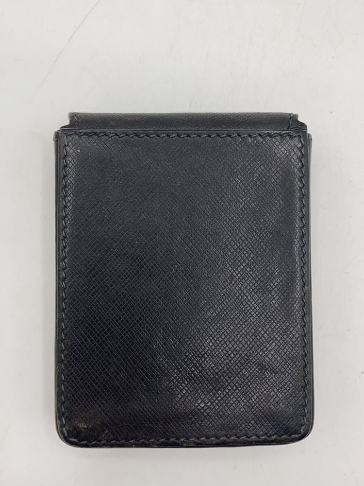 Gucci Leather Cigarette Case Black Mens New
