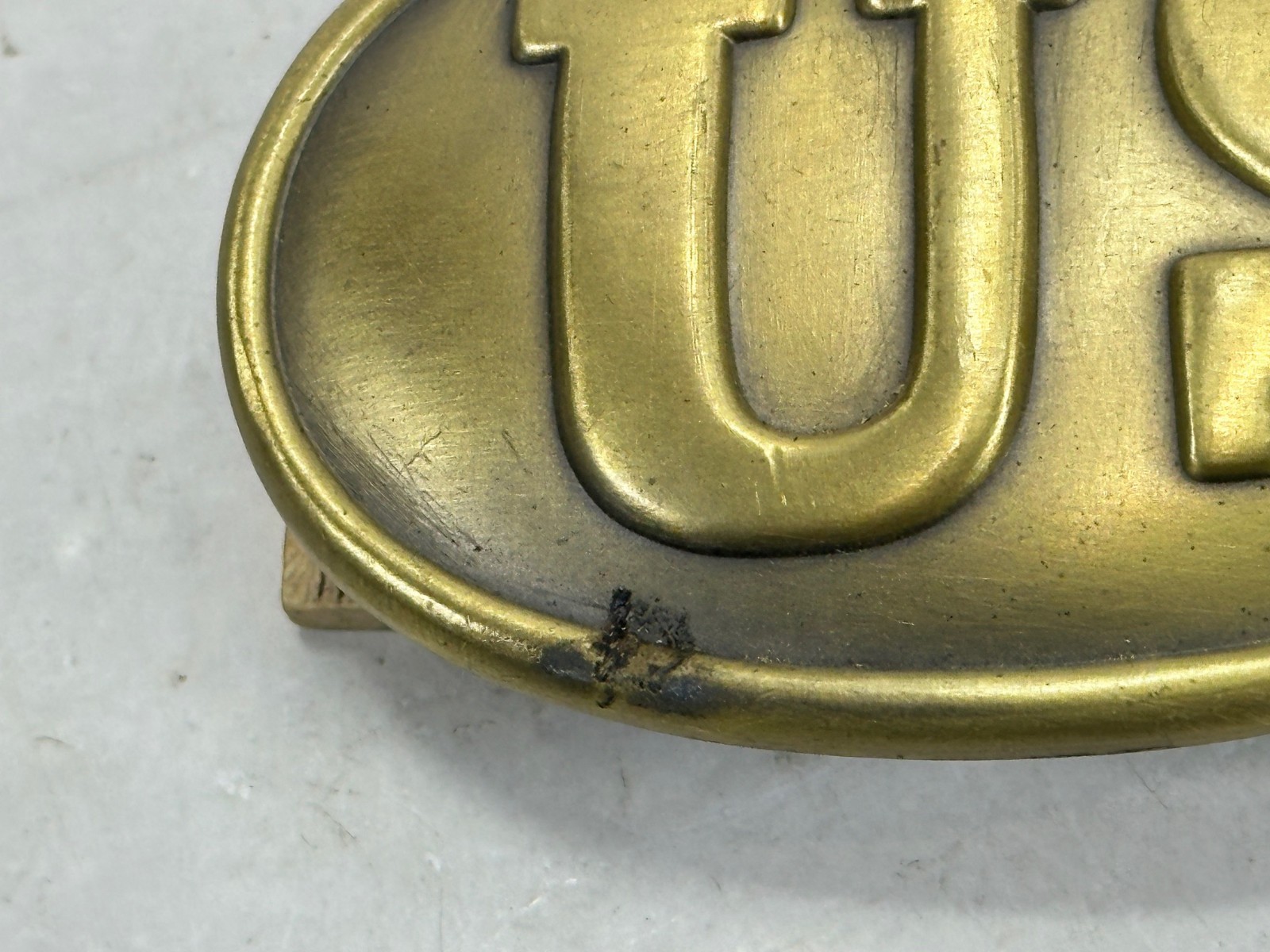 US Union Brass Metal Belt Buckle CIVIL WAR Reenactment/ Reproduction