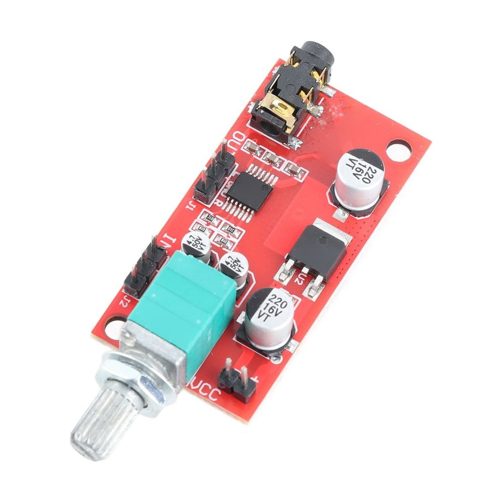 Headphone Amplifier Module 3.5mm Interface Earphone Preamplifier Board DC 3‑12V