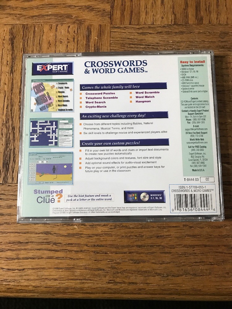 Expert Crosswords And Word Games PC Game