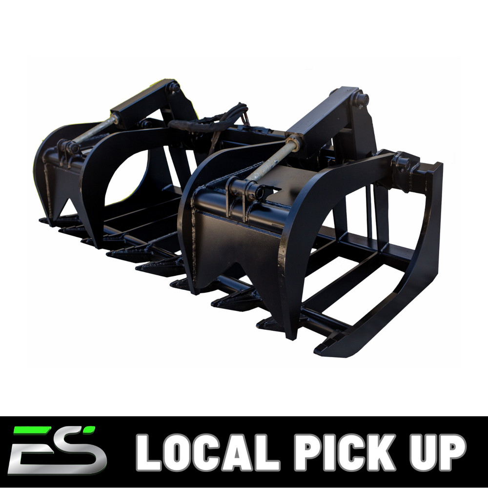72" XHD GRAPPLE FITS SKID STEER LOADER QUICK ATTACH - LOCAL PICK UP