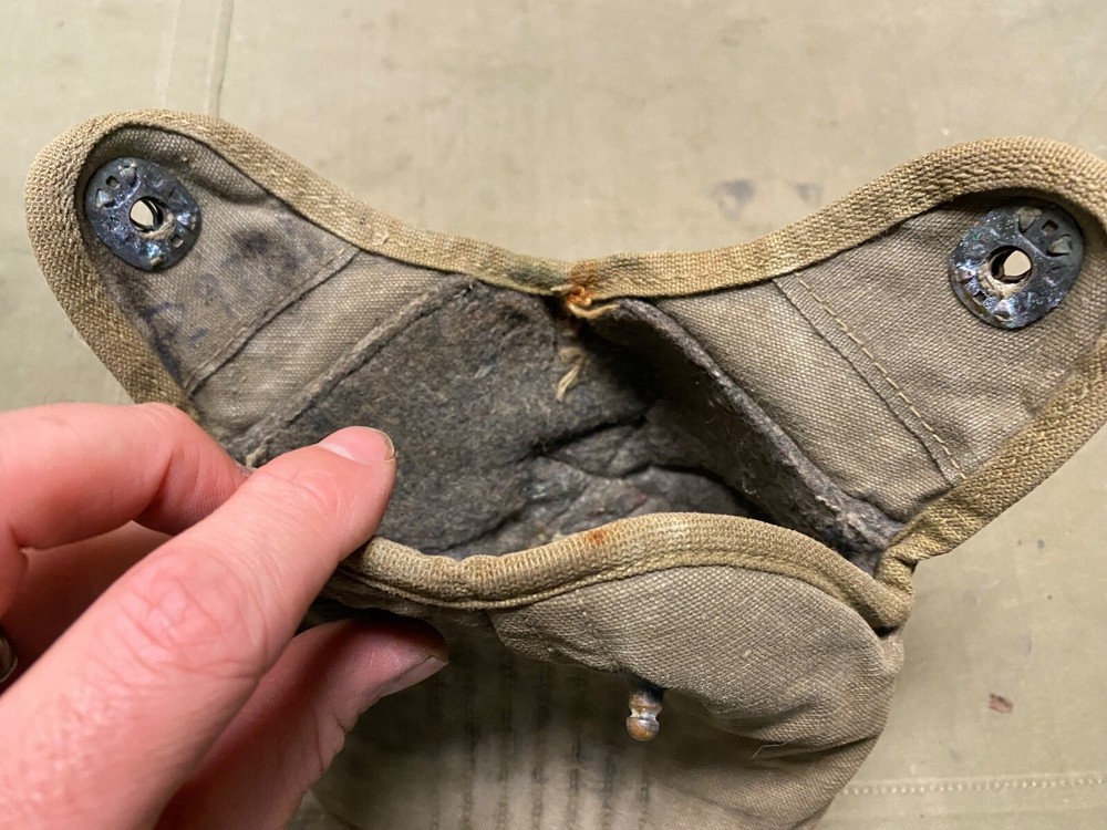 ORIGINAL WWII US ARMY M1942 CANTEEN CARRIER COVER