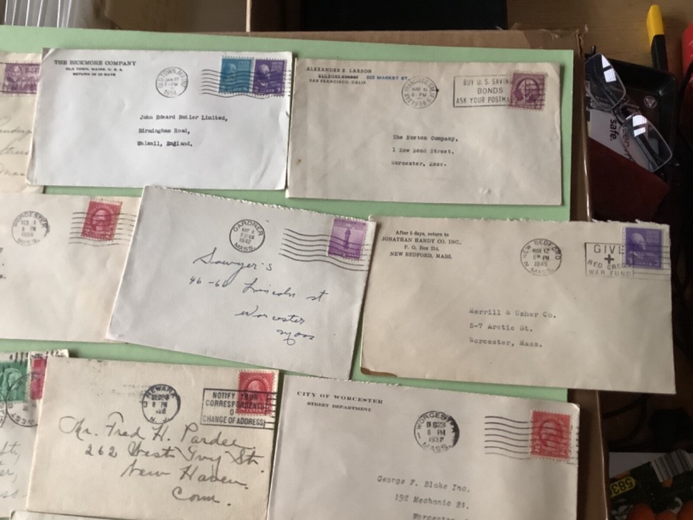 United States postal covers 16 items Ref A2122