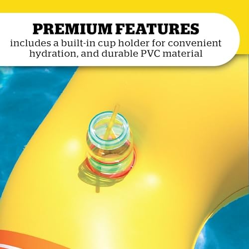 BigMouth Giant Minions Inflatable Pool Float, Inflatable Orange Trunks