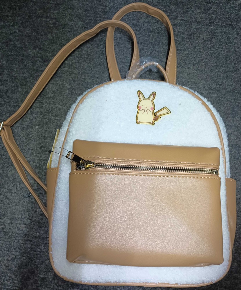 Pokemon Pikachu Furry Mini Backpack