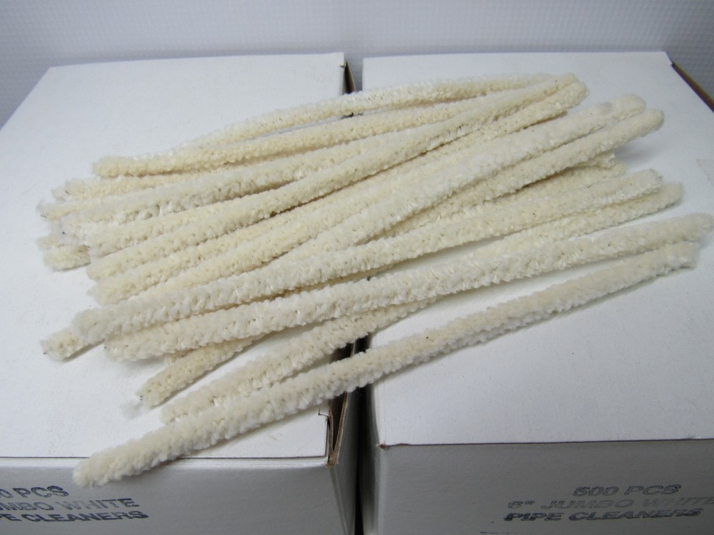 Pipe Cleaners 500 Pcs 6'' Jumbo