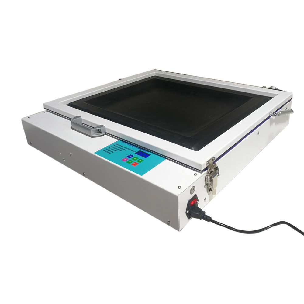 Tabletop Precise 20" x 24" 80W Vacuum LED UV Exposure Unit Screen Equipment
