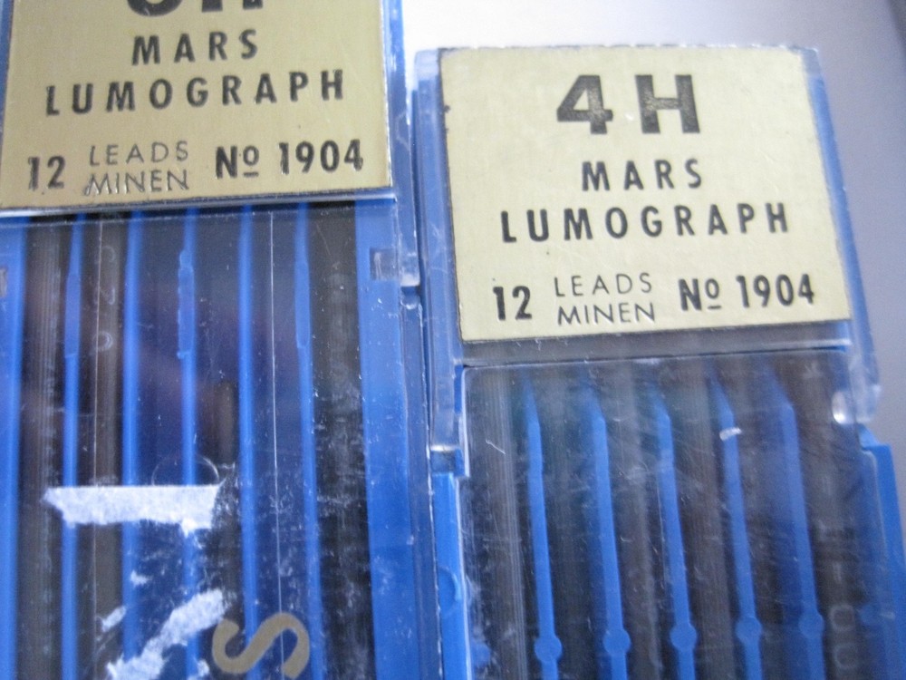 Lot Drawing Leads Eberhard Mars Etc. 4H 6H 2H