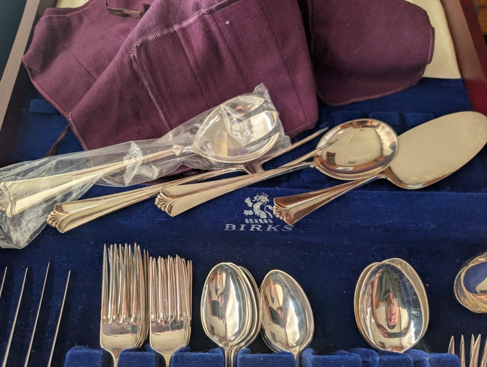 David Andersen 830 Silver Townhall Pattern 49 pc