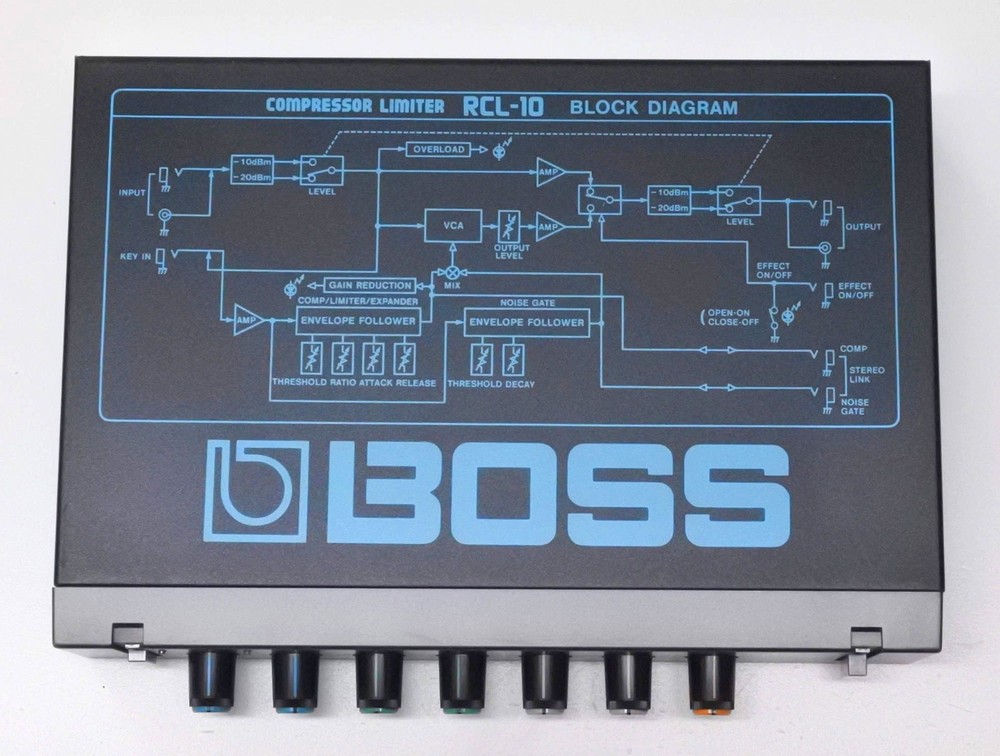 BOSS RCL-10 Compressor Limiter Micro Rack Guitar Effects Unit #58 DHL or EMS