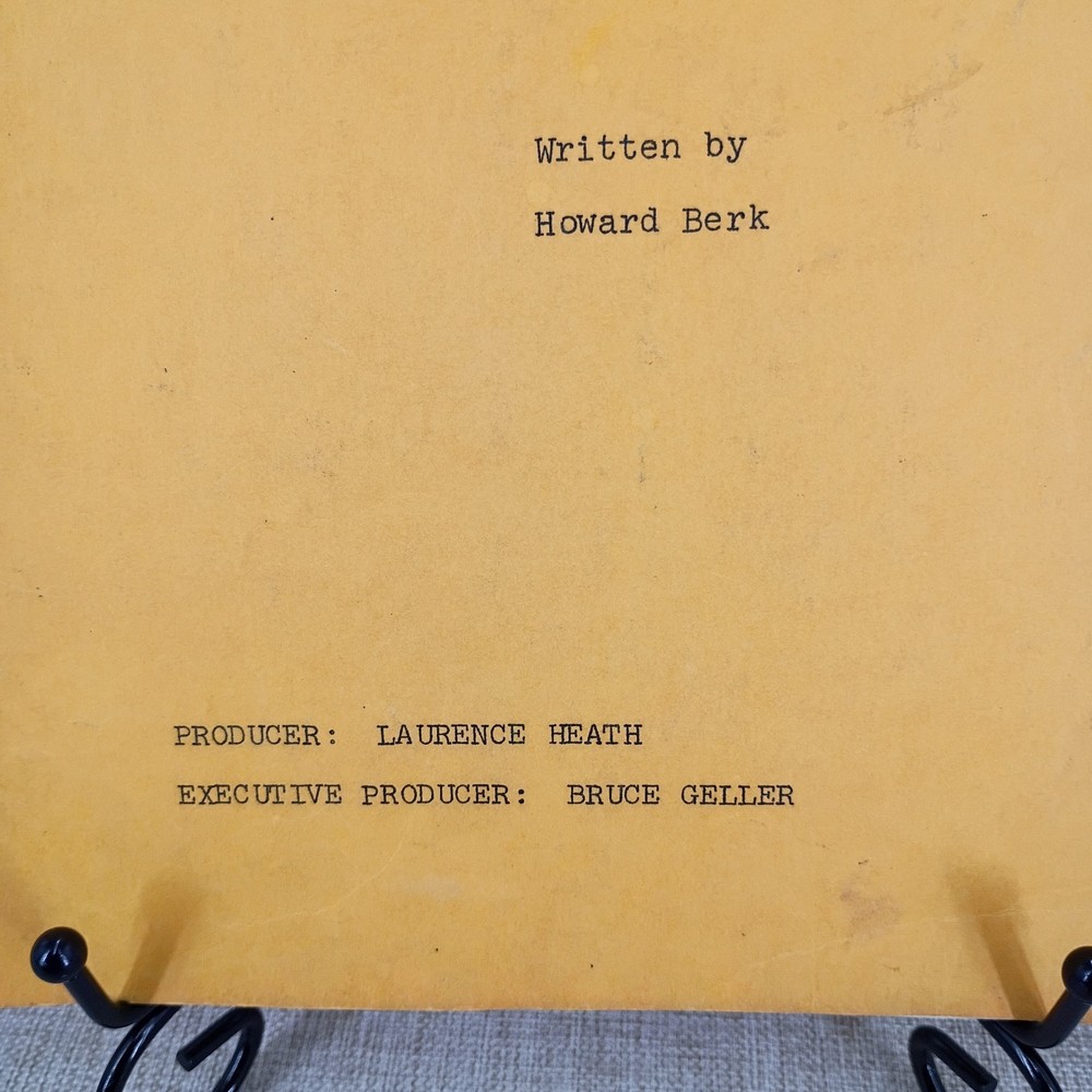 Mission: Impossible TV Show 1971 Original Script "Encounter" First Draft