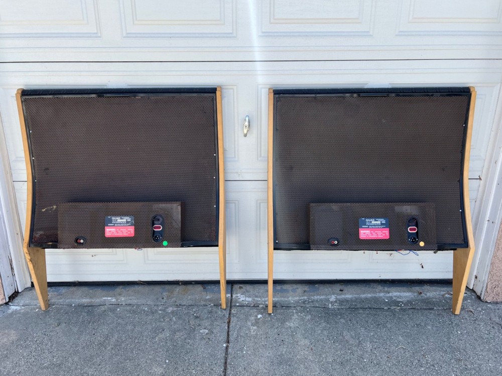 THE QUAD ELECTROSTATIC SPEAKERS