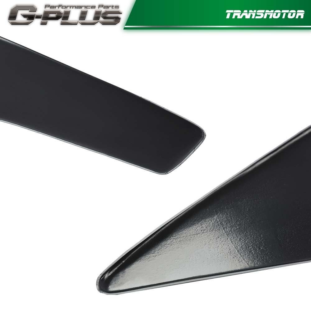 Fit For 2010-2014 Ford Mustang Dashboard Door Panel Insert Set Smooth Black New