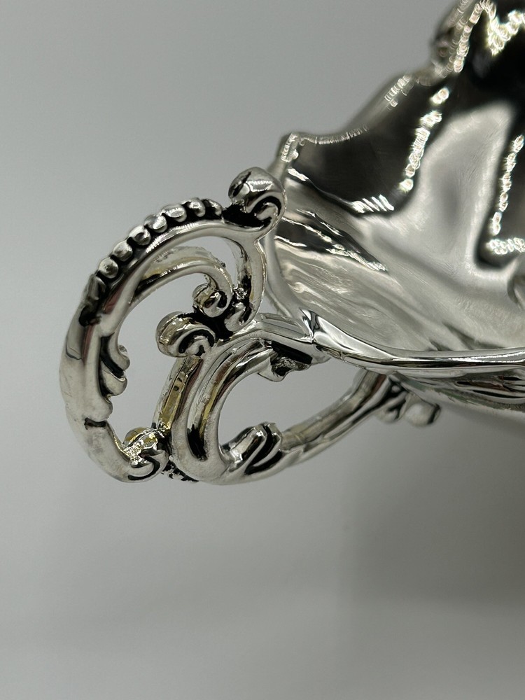 Vintage Godinger Silver Art Co. Tri-footed Snack/Nut/Candy Dish - Silver Plate