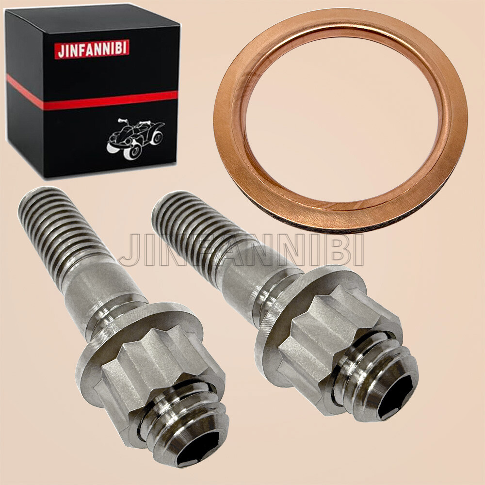 Cylinder Exhaust Studs Muffler Bolts Gasket Kit for Yamaha WR400F WR426F WR450F