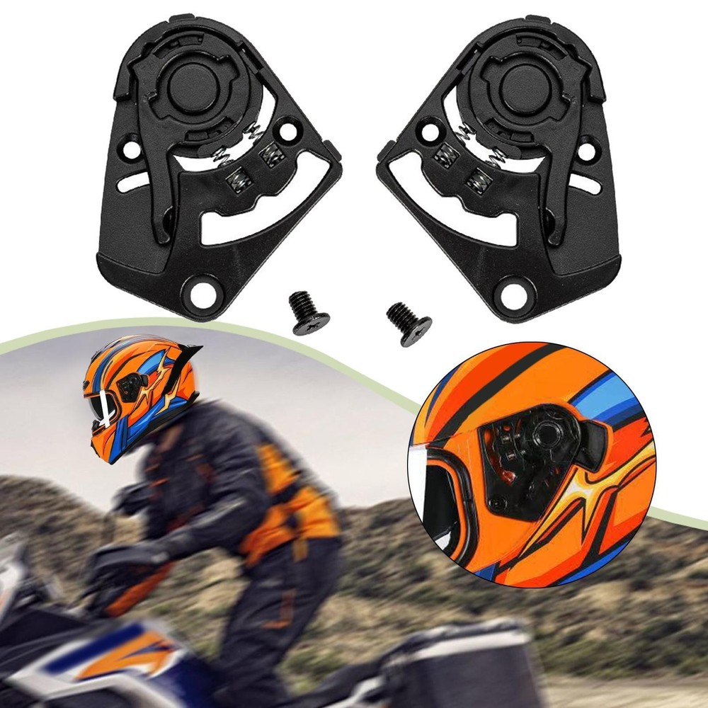 2x Helmet Shield Base Replace Parts High Performance